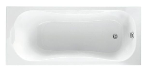 Image principale de CALYPSO 180X80 GAU.WHIR+DES.DISPLAY VID.AUTOM.BLANC 3 TABL.FIN.CHROME