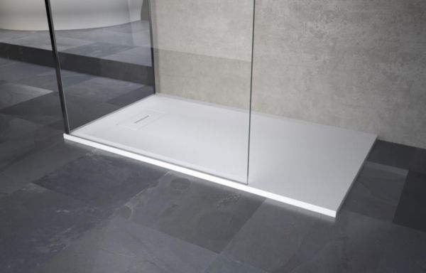 REC.DE DOUCHE NOVOSOLID 140X90 B.3,5 CM GRIS RAL 7037