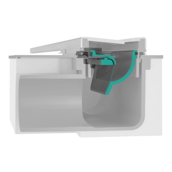 hansgrohe RainDrain Flex Caniveau de douche linéaire 800 découpable pour montage libre, Acier inoxydable brossé
