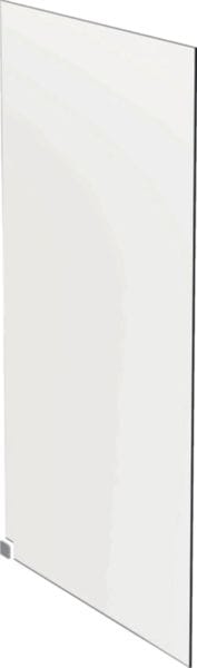 Paroi de douche Geberit ONE pour douche de plain-pied largeur 140 cm, hauteur 200 cm