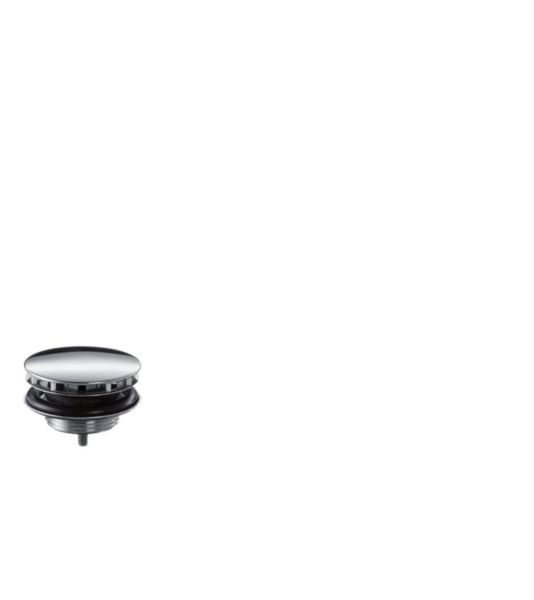Image principale de hansgrohe Bonde à écoulement libre, Blanc mat