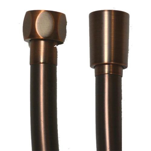 Flexible lisse antitorsion 150 cm f1/2 f1/2 auburn