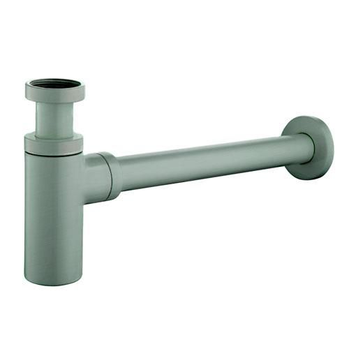Image principale de Siphon totem luxe version courte pvd grey acier
