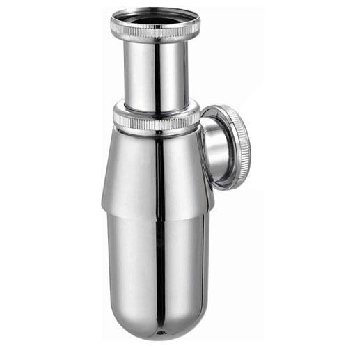 Siphon lavabo grande tasse chrome