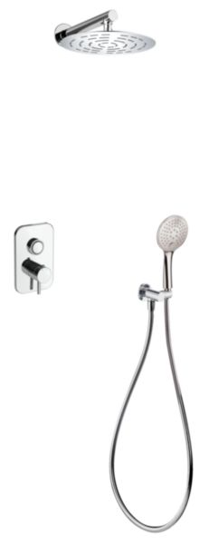 Formule encastre thermostatique openclick chrome