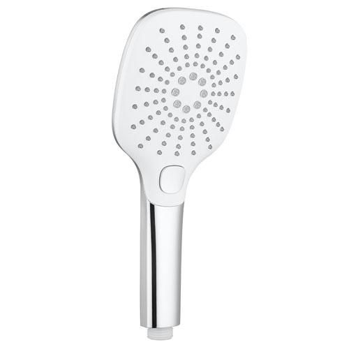 Douchette spectra 3 jets chrome + blanc