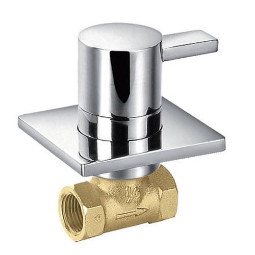Robinet a encastrer mural chrome