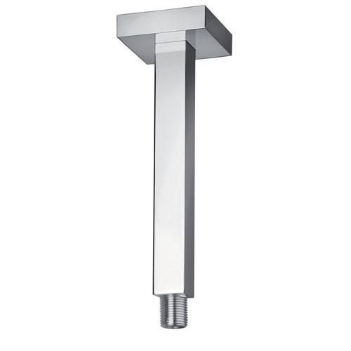 Bras plafonnier square renforce longueur 200 mm chrome