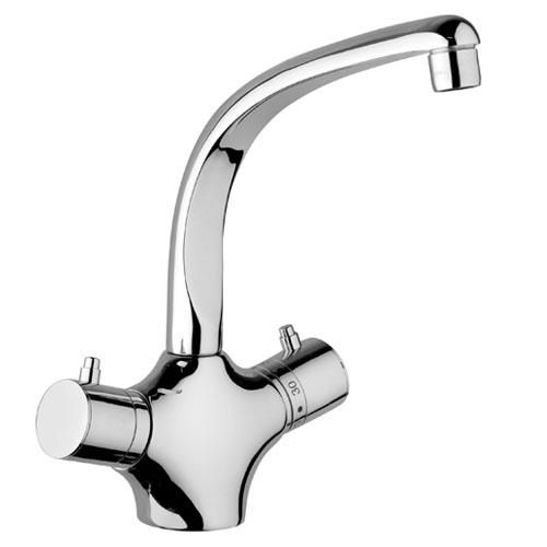 Mitigeur thermostatique d'evier blade chrome
