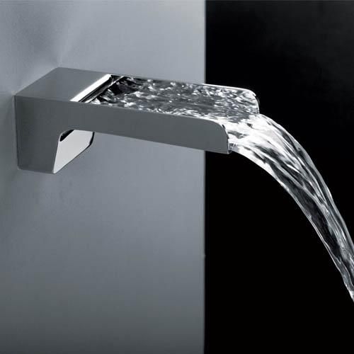 Bec cascade dax waterfall mural chrome