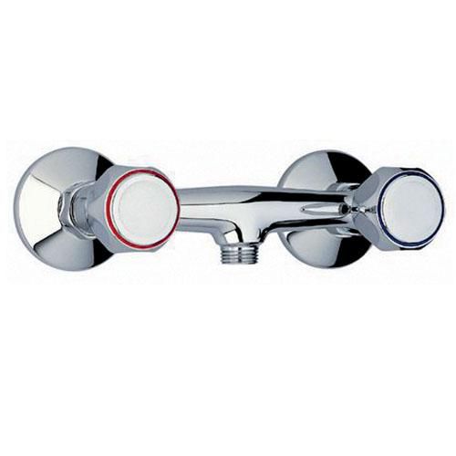 Melangeur douche mural orchidea tête ceramique chrome