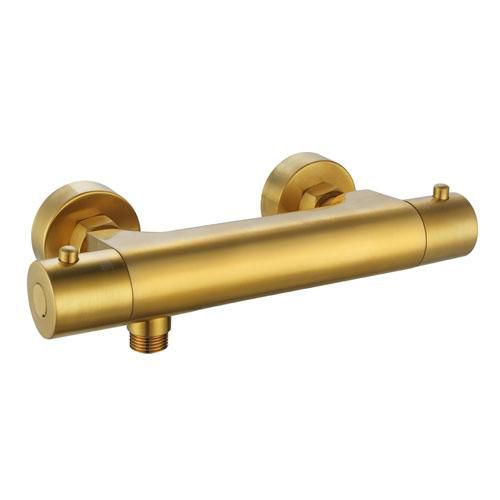 Mitigeur douche thermostatique ortence pvd or brosse