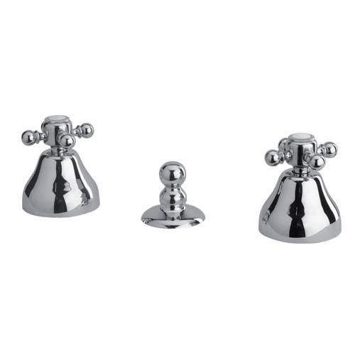 Melangeur bidet 3 trous tiffany chrome