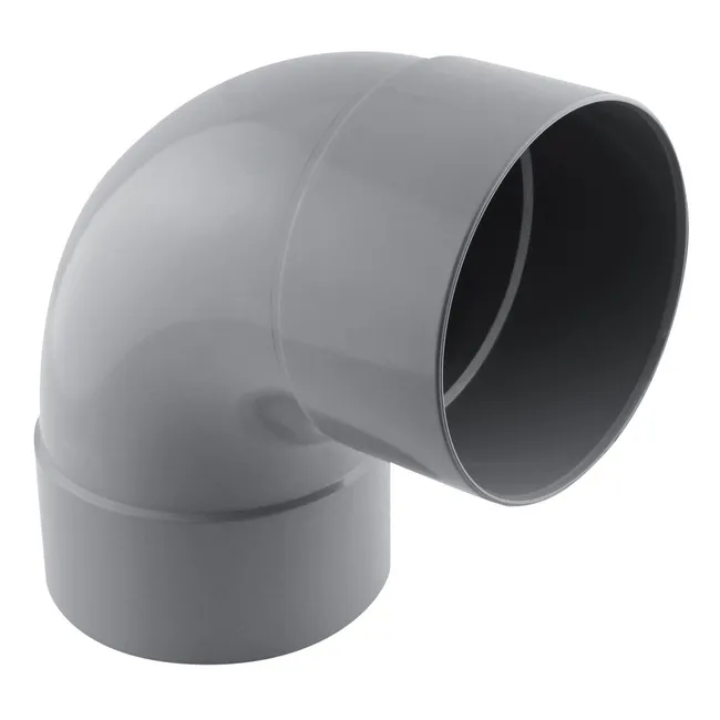 Image principale de Coude PVC évacuation 87° femelle/femelle Ø125