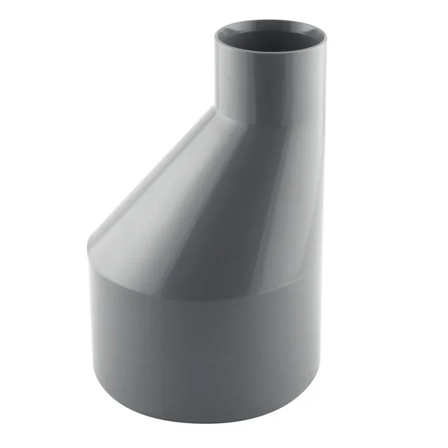 Image principale de Réduction excentrée PVC évacuation mâle/femelle Ø100x40